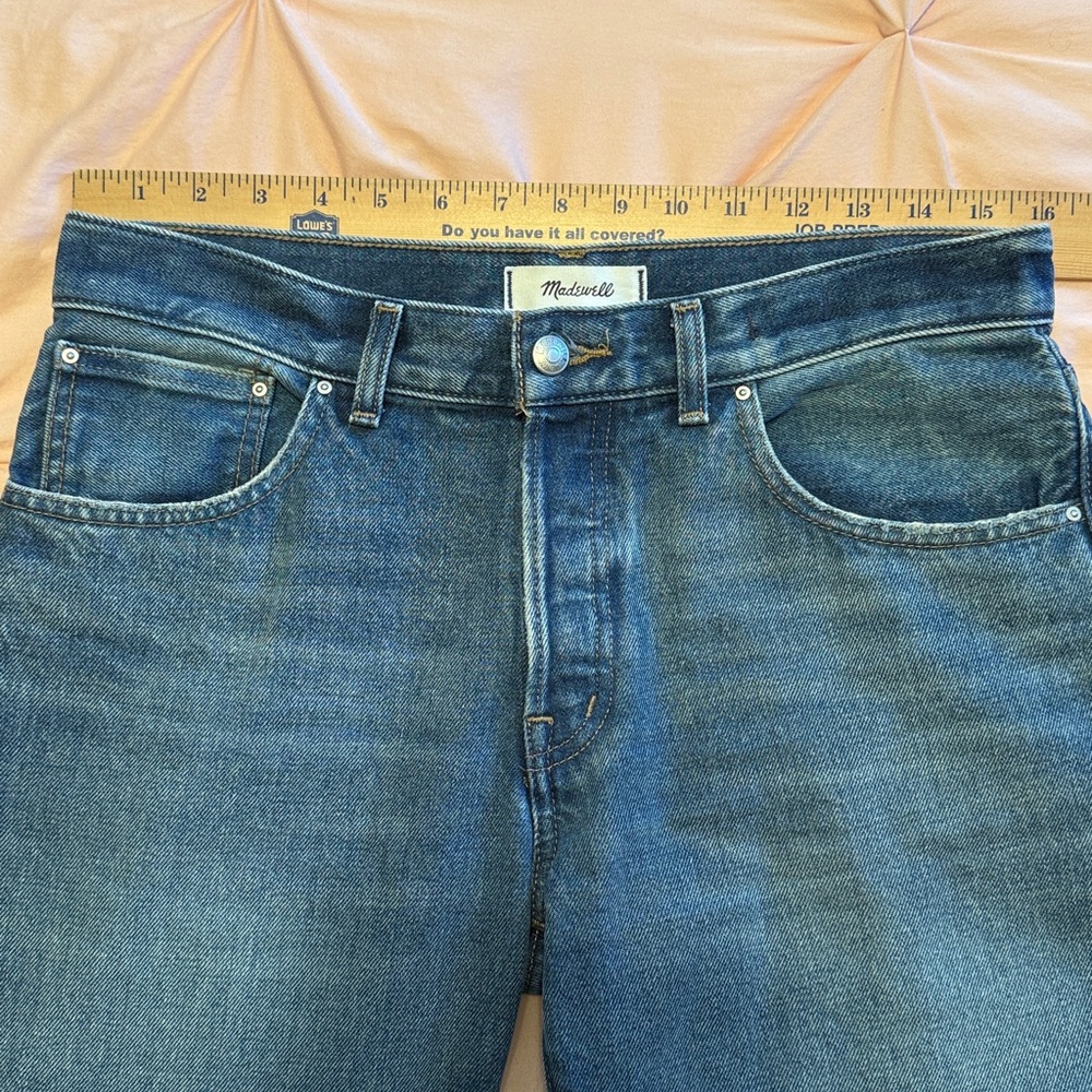 Madewell Petite Dean Easy Straight Jean - Picture 9 of 16